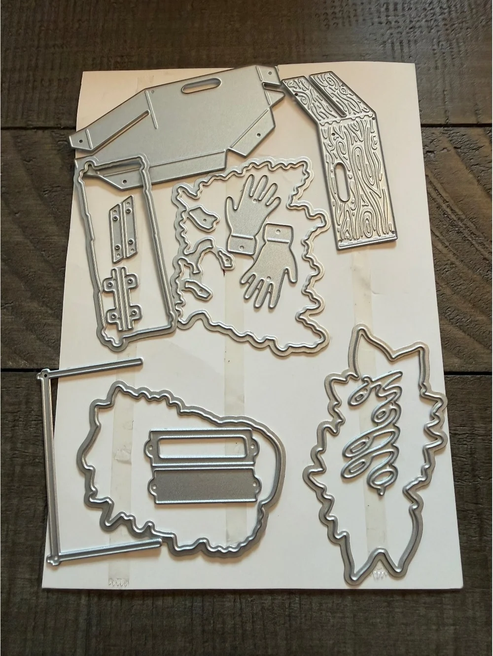 Stampin’ Up Rustic Crate stamp set and Rustic Crate Dies die cut set